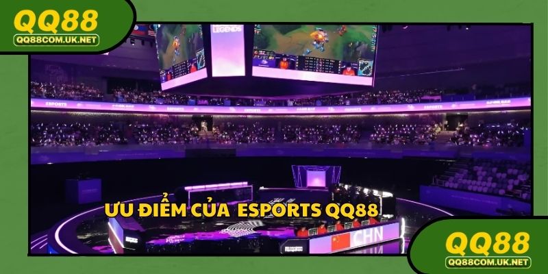 Điểm mạnh vượt trội khi tham gia chơi cá cược Esports